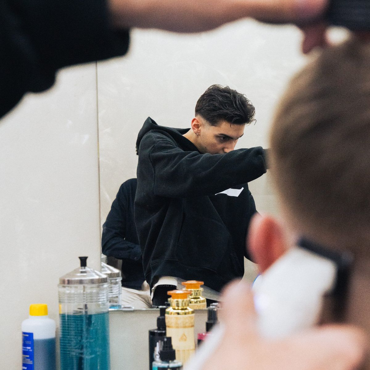 Barber i arbeid